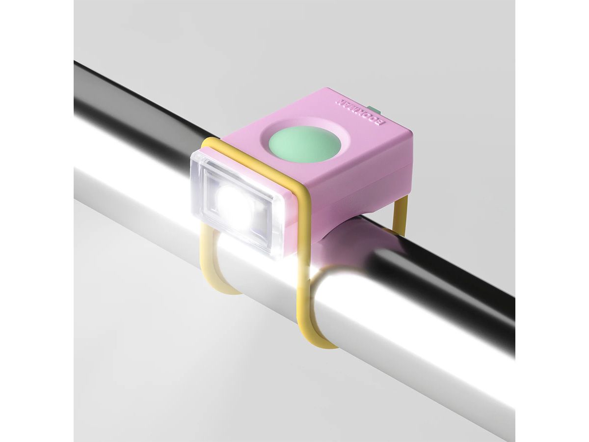 Bookman Block Light Front 前燈 粉紅色