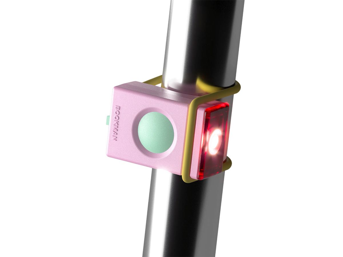 Bookman Block Light Rear 後燈 粉紅色