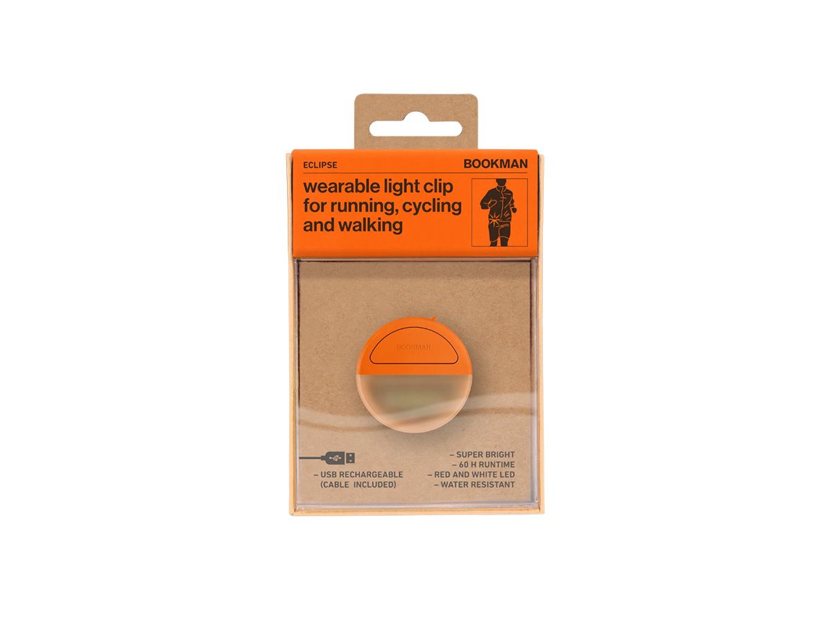 Bookman Eclipse 2 in 1 圓燈 橘色