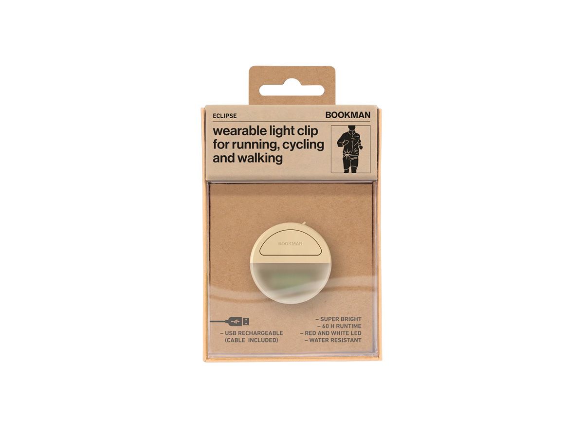 Bookman Eclipse 2 in 1 圓燈 褐色