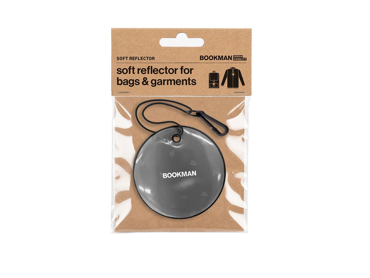 Bookman Hanging Reflectors Circle 幾何反光片 黑色