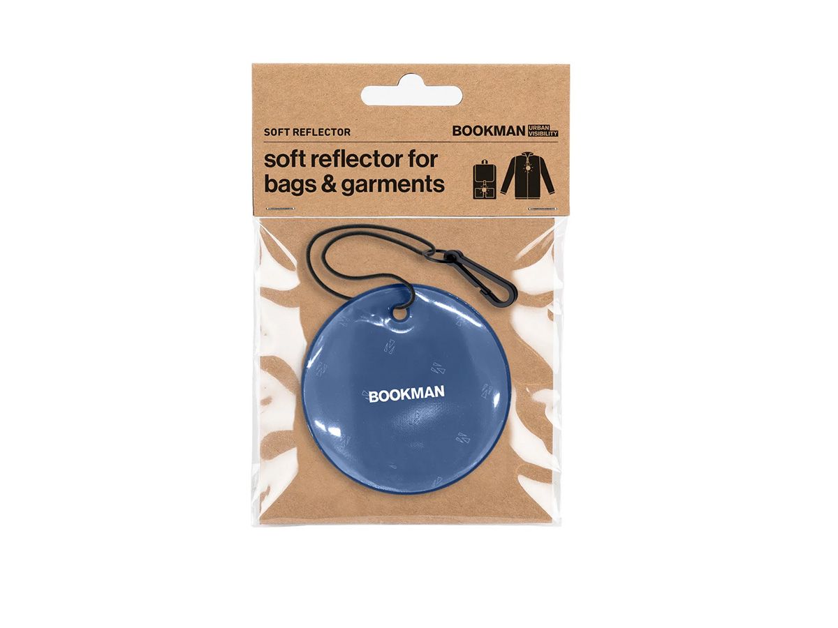 Bookman Hanging Reflectors Circle 幾何反光片 藍色