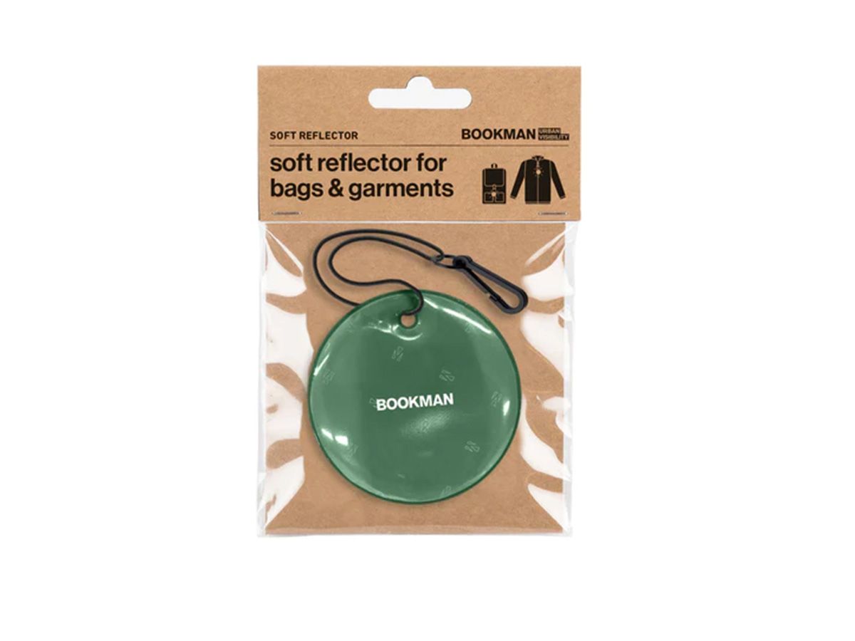 Bookman Hanging Reflectors Circle 幾何反光片 綠色