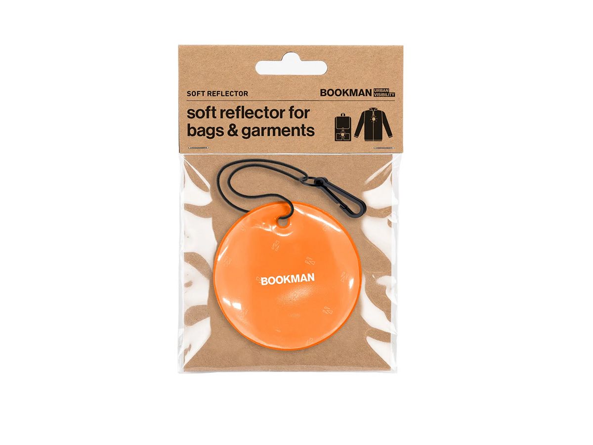 Bookman Hanging Reflectors Circle 幾何反光片橘色