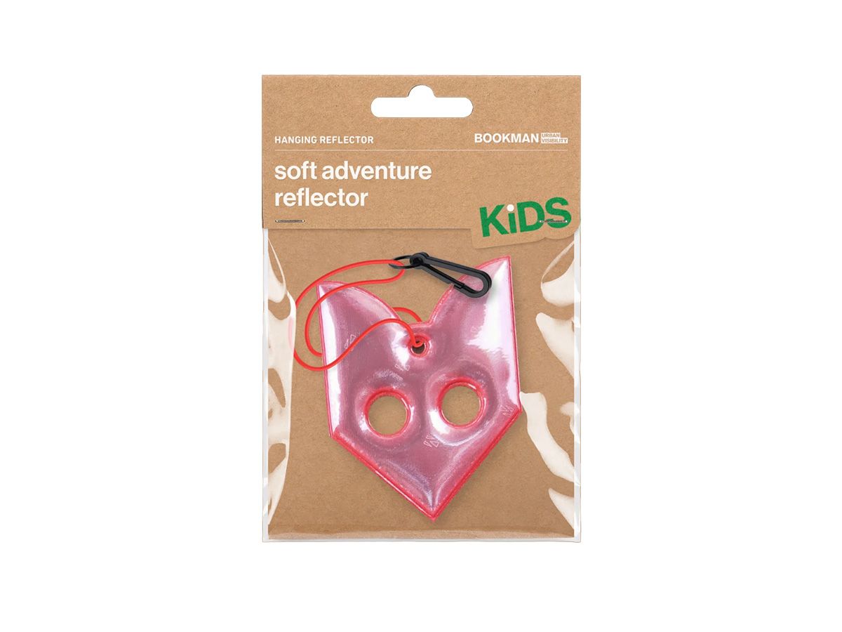 Bookman Hanging Reflectors Adventure 造型幾何反光片 紅色