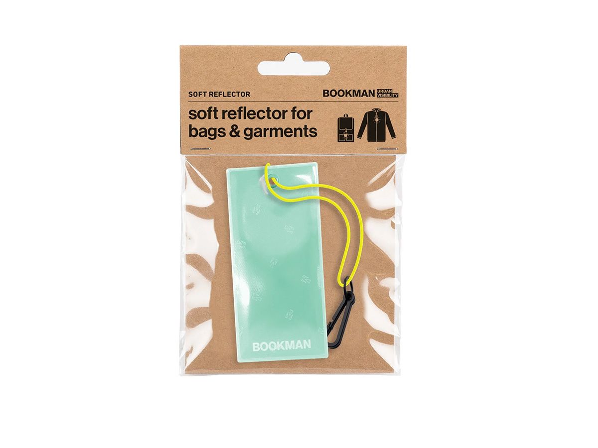 Bookman Hanging Reflectors Rectangle 幾何反光片 薄荷綠