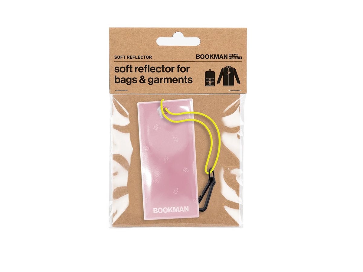 Bookman Hanging Reflectors Rectangle 幾何反光片 粉紅色