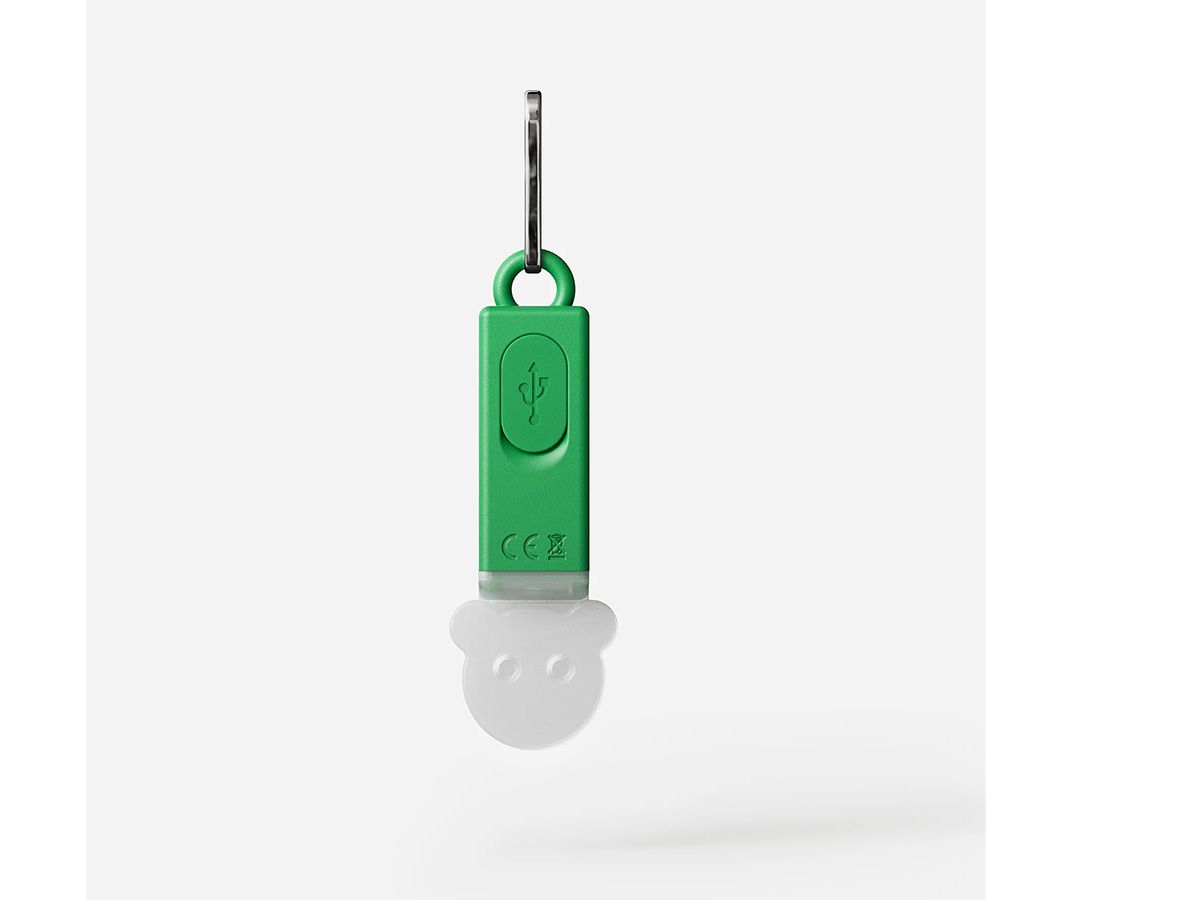 Bookman Lightstick Kid 造型拉鍊燈 綠色