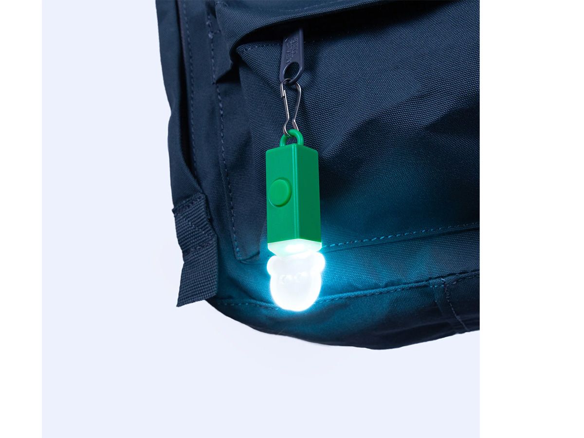 Bookman Lightstick Kid 造型拉鍊燈 綠色