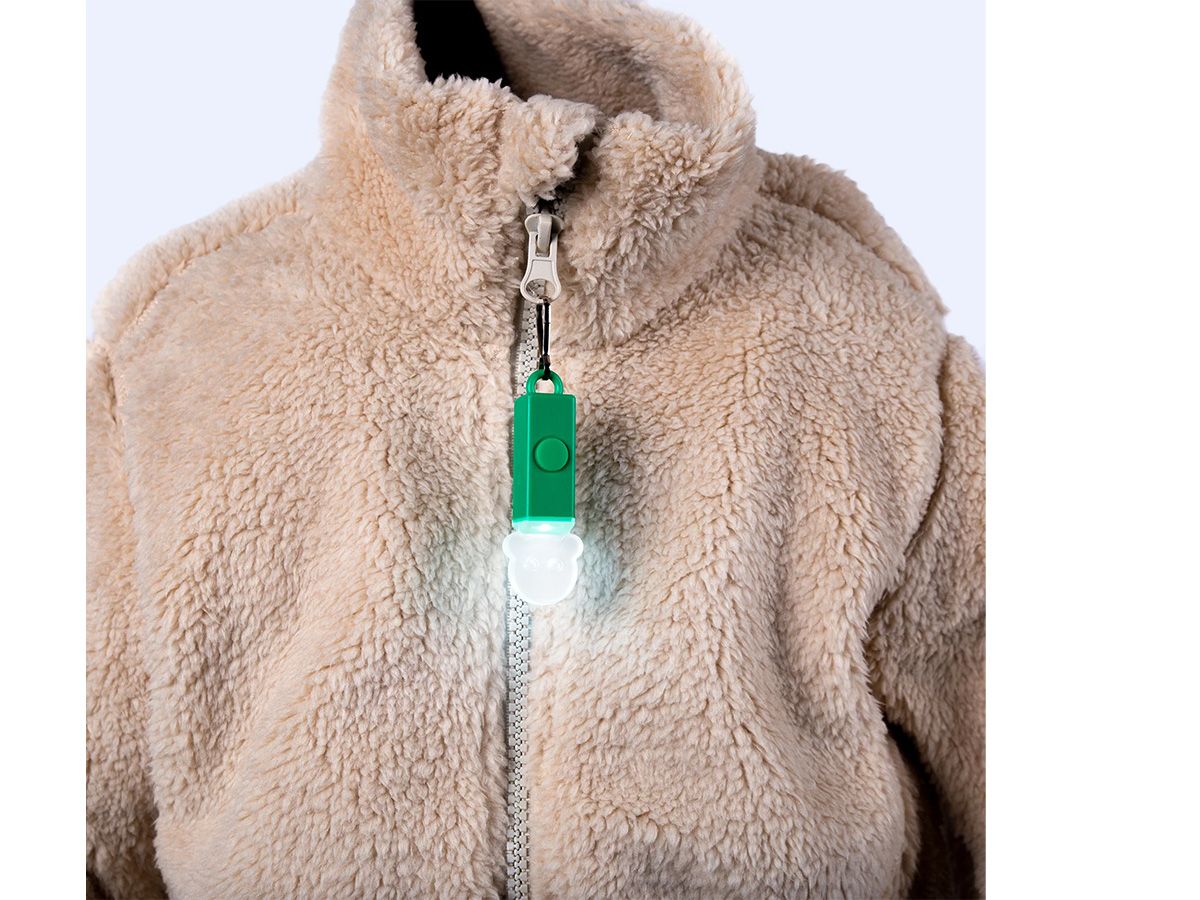 Bookman Lightstick Kid 造型拉鍊燈 綠色