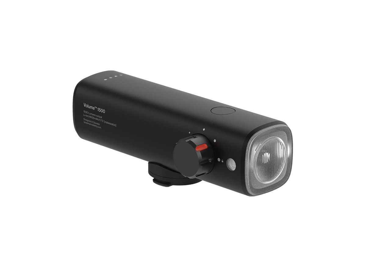 Bookman Volume™ 1500 高流明前燈 黑色