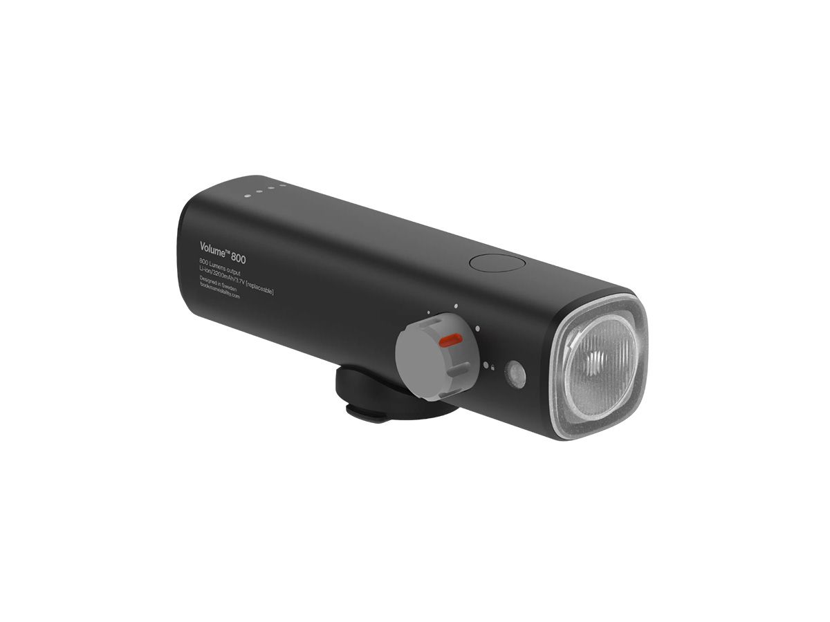 Bookman Volume™ 800 高流明前燈 黑色