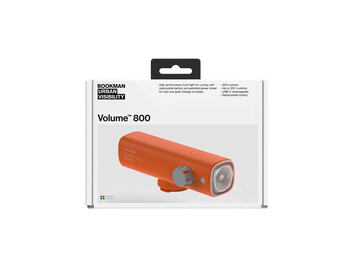 Bookman Volume™ 800 高流明前燈 橘色