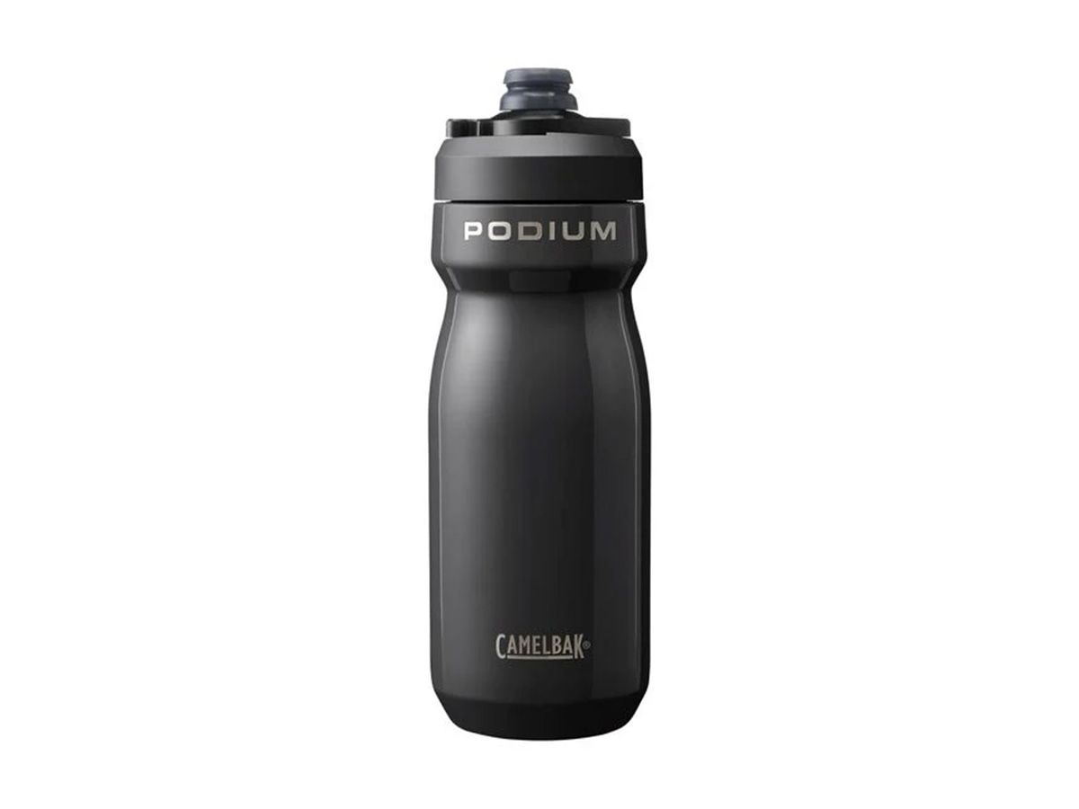 CamelBak Podium Steel 競速真空保冰單車水瓶 530ml - 曜石黑