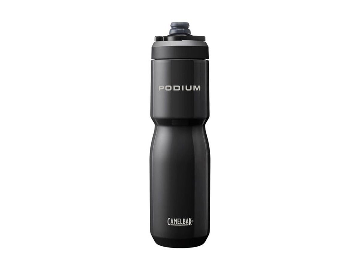CamelBak Podium Steel 競速真空保冰單車水瓶 650ml - 曜石黑