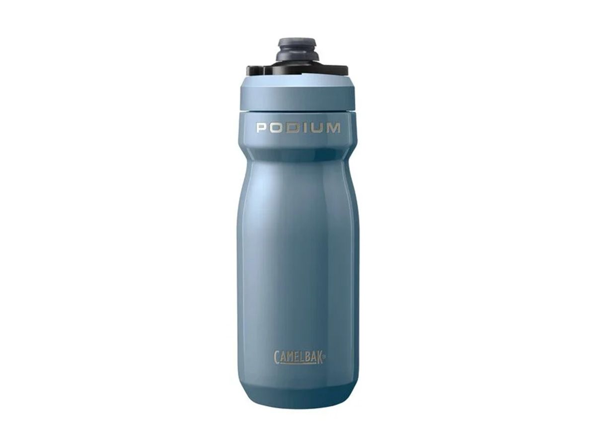 CamelBak Podium Steel 競速真空保冰單車水瓶 530ml - 霧灰藍
