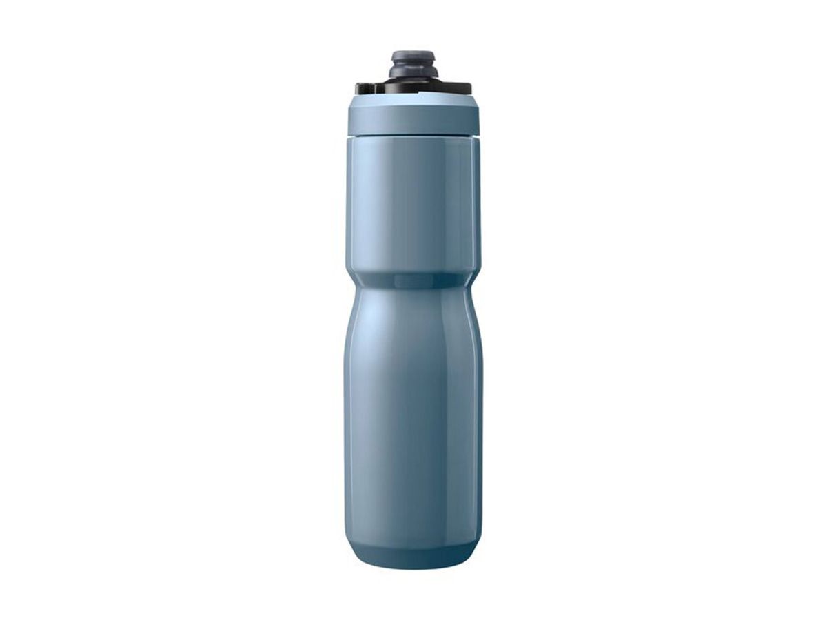 CamelBak Podium Steel 競速真空保冰單車水瓶 650ml - 霧灰藍