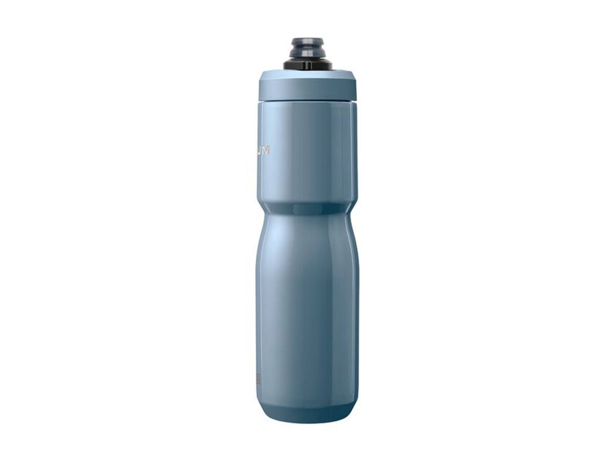CamelBak Podium Steel 競速真空保冰單車水瓶 650ml - 霧灰藍