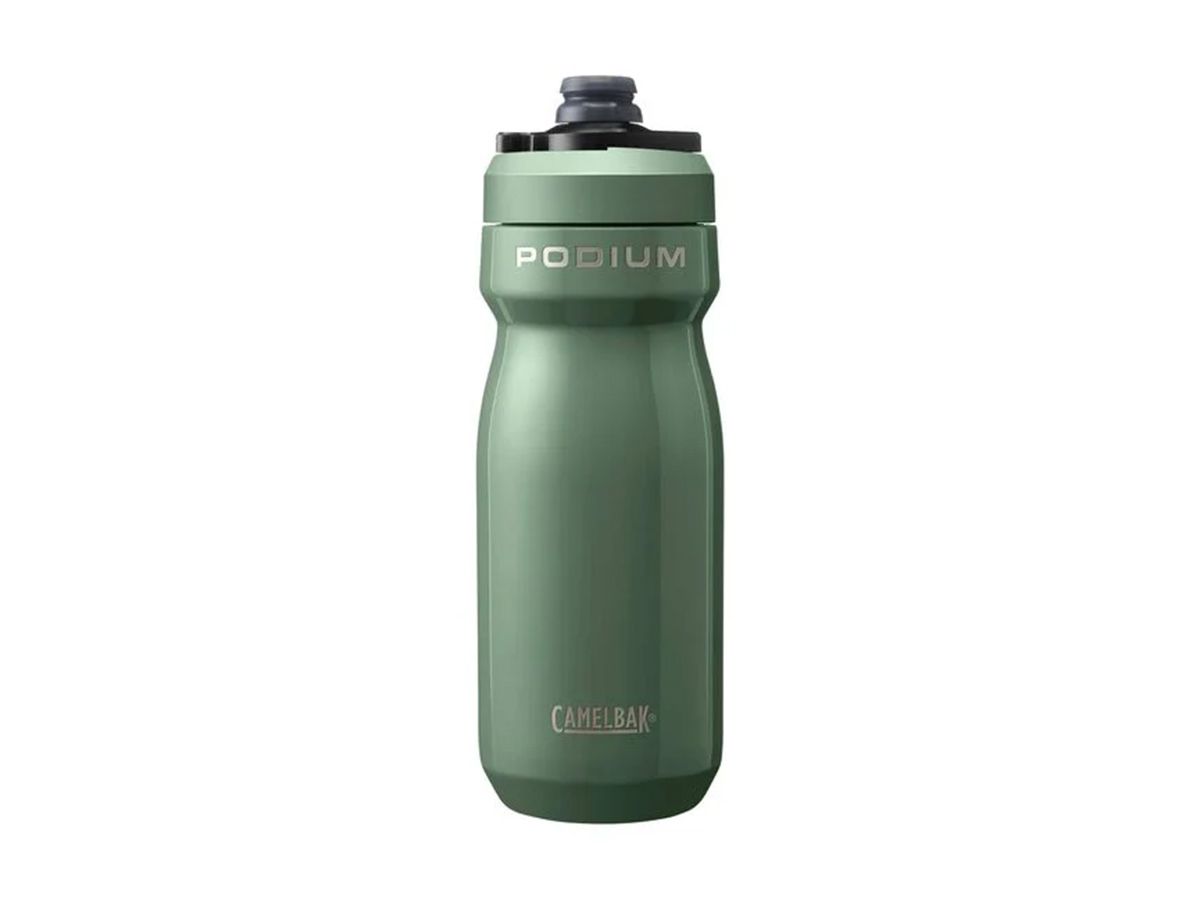 CamelBak Podium Steel 競速真空保冰單車水瓶 530ml - 青苔綠