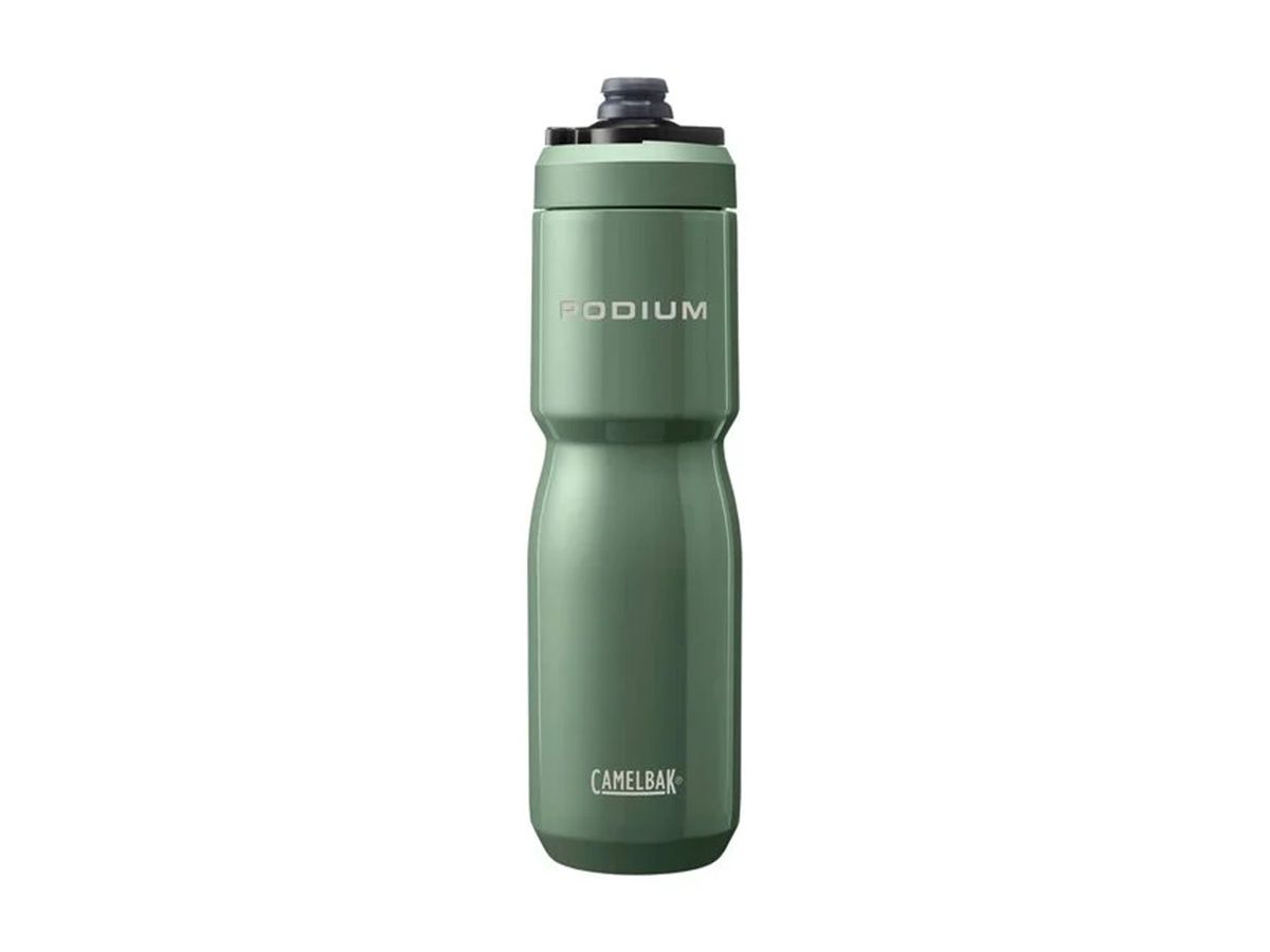 CamelBak Podium Steel 競速真空保冰單車水瓶 650ml - 青苔綠