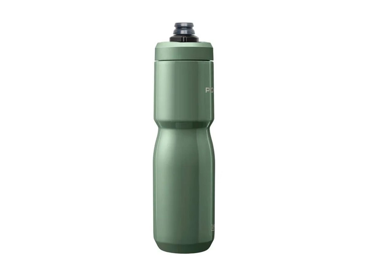 CamelBak Podium Steel 競速真空保冰單車水瓶 650ml - 青苔綠