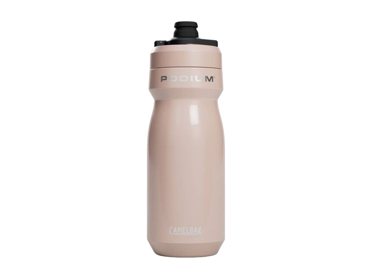 CamelBak Podium Steel 競速真空保冰單車水瓶 530ml - 櫻花粉