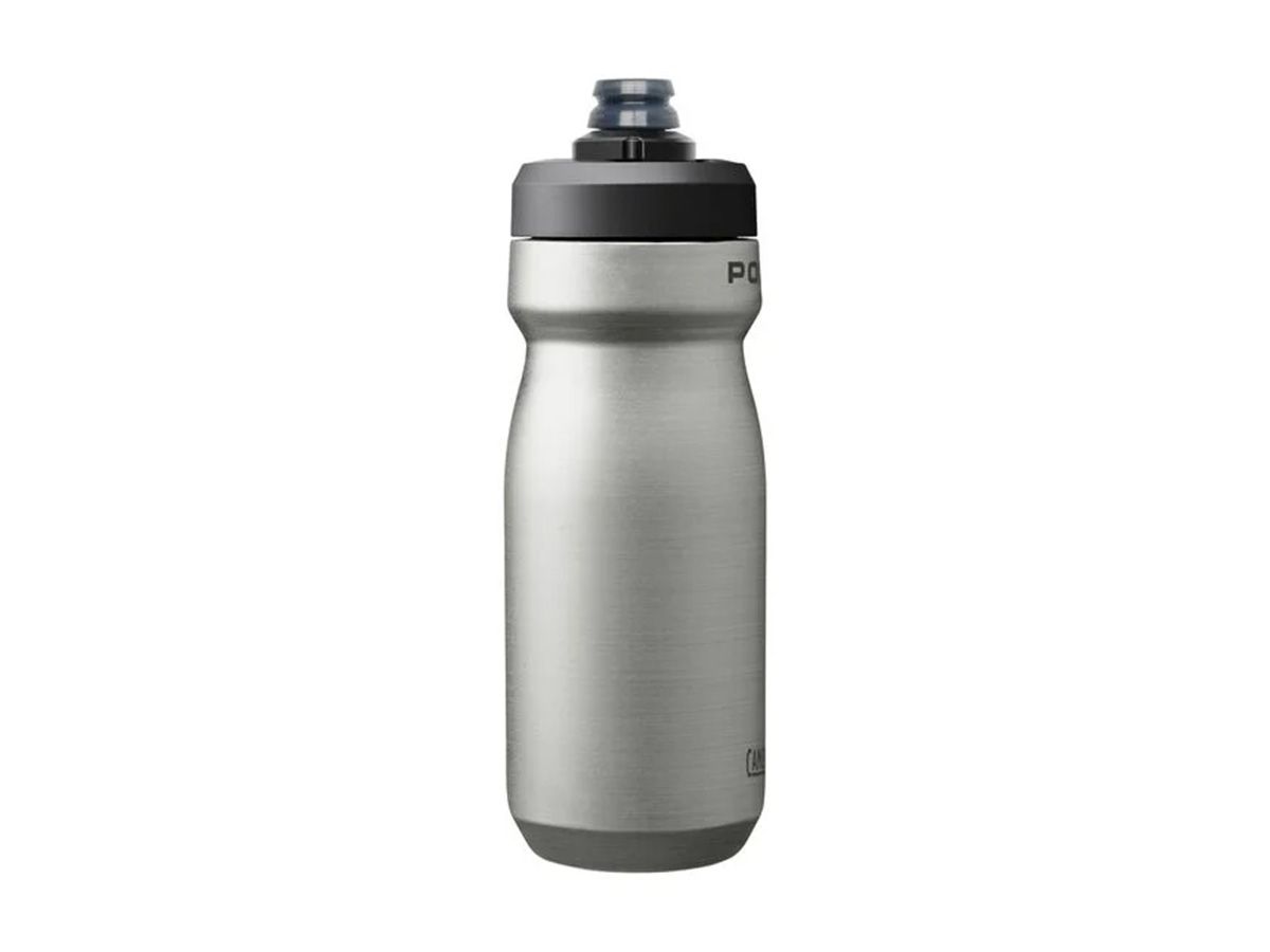 CamelBak Podium Steel 競速真空保冰單車水瓶 530ml - 金屬銀