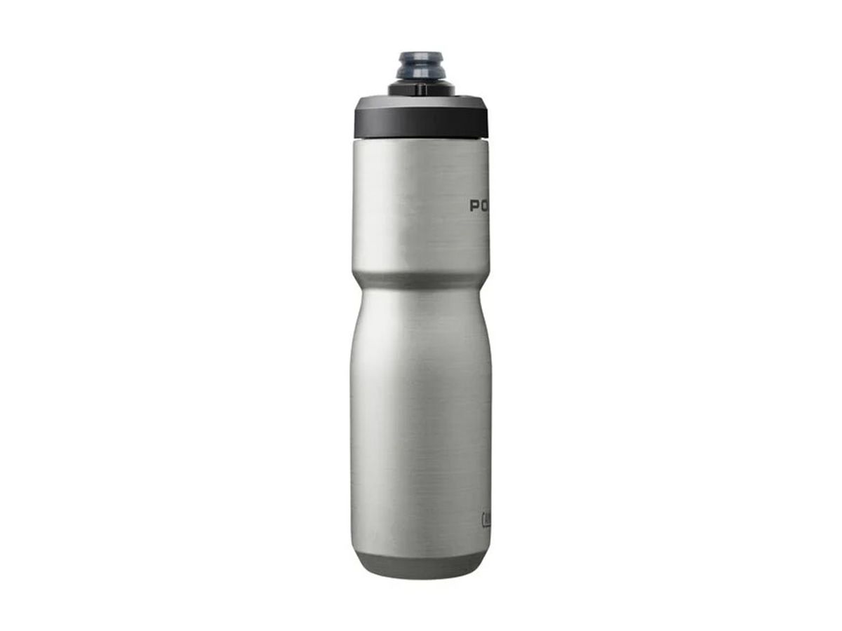 CamelBak Podium Steel 競速真空保冰單車水瓶 650ml - 金屬銀
