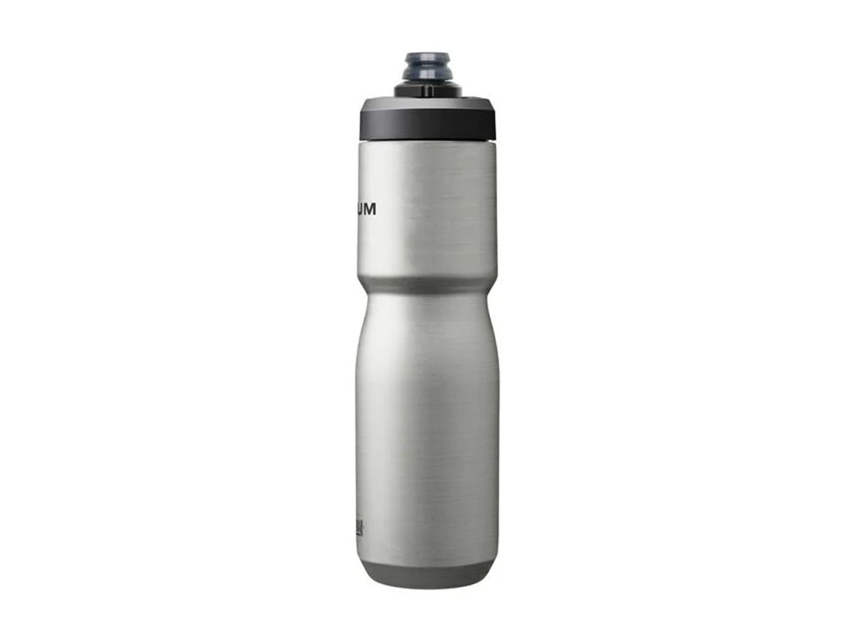 CamelBak Podium Steel 競速真空保冰單車水瓶 650ml - 金屬銀