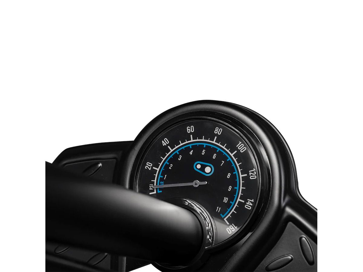 Crankbrothers Sapphire 直立式打氣筒 - 黑色