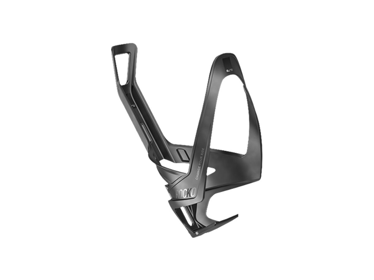 Elite Rocko 碳纖維水壺架 消光黑