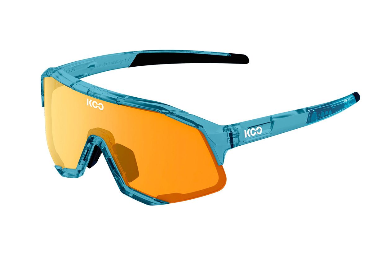 KOO  DEMOS 自行車 墨鏡 - Teal Blue Glass / Orange