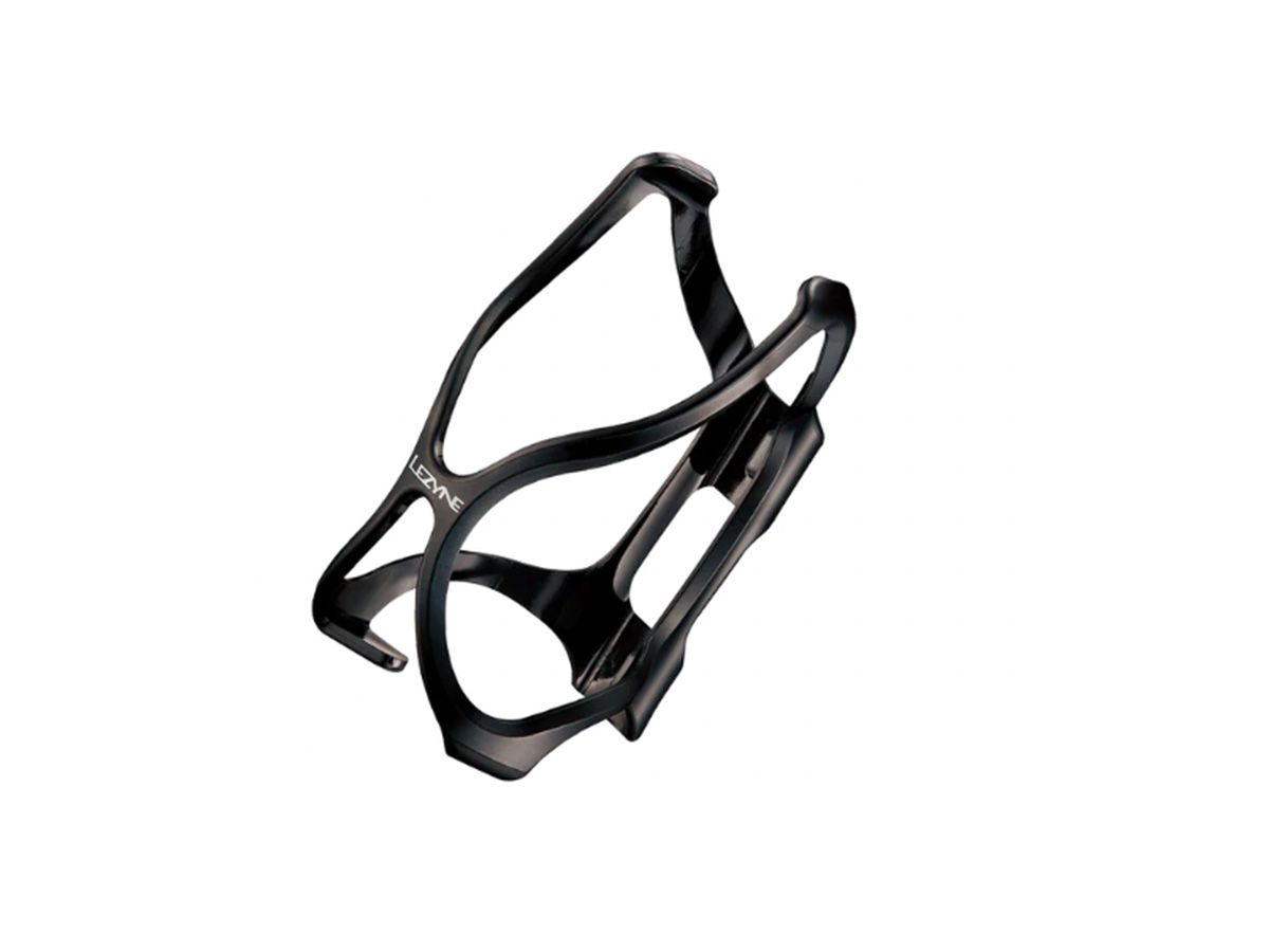Lezyne FLOW CAGE BLACK  - 塑鋼水壺架 / 黑