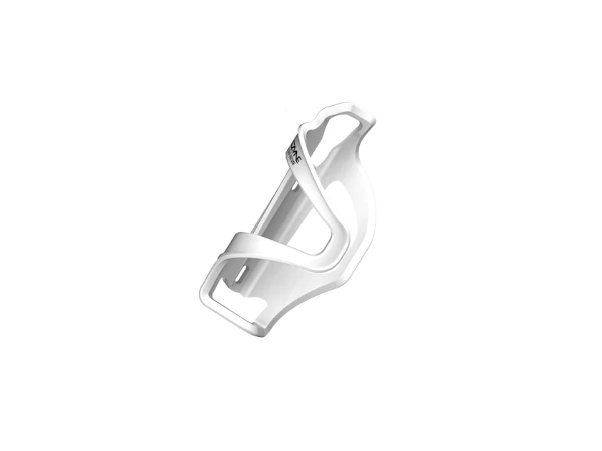 Lezyne FLOW CAGE SL - R WHITE - 側開水壺架 / 白