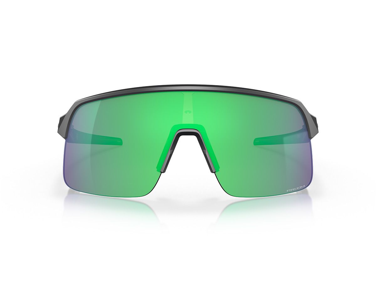 Oakley Sutro Lite Prizm 運動休閒太陽眼鏡, 碳纖灰鏡框, 寶石綠鏡片