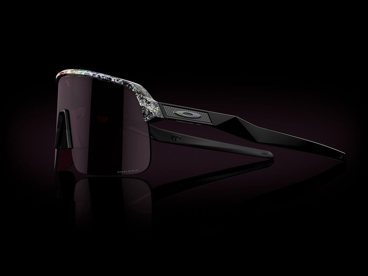 Oakley Sutro Lite Prizm 運動休閒太陽眼鏡, 宇宙星鏡框, 深紫鏡片