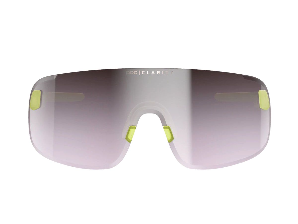 POC Elicit 競賽款運動眼鏡 半透明檸檬黃
