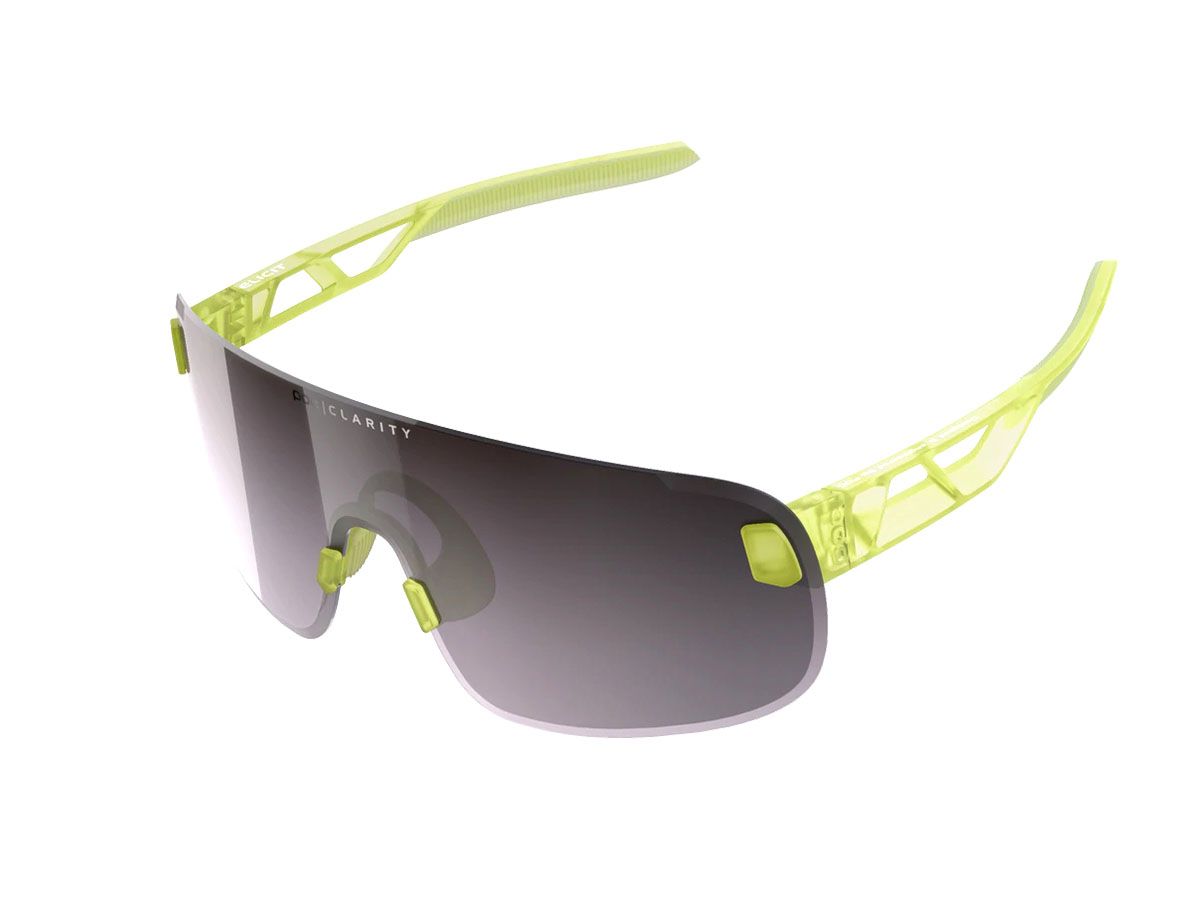 POC Elicit 競賽款運動眼鏡 半透明檸檬黃