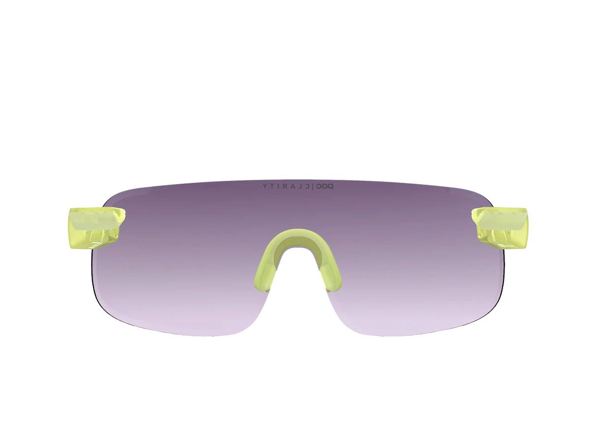 POC Elicit 競賽款運動眼鏡 半透明檸檬黃