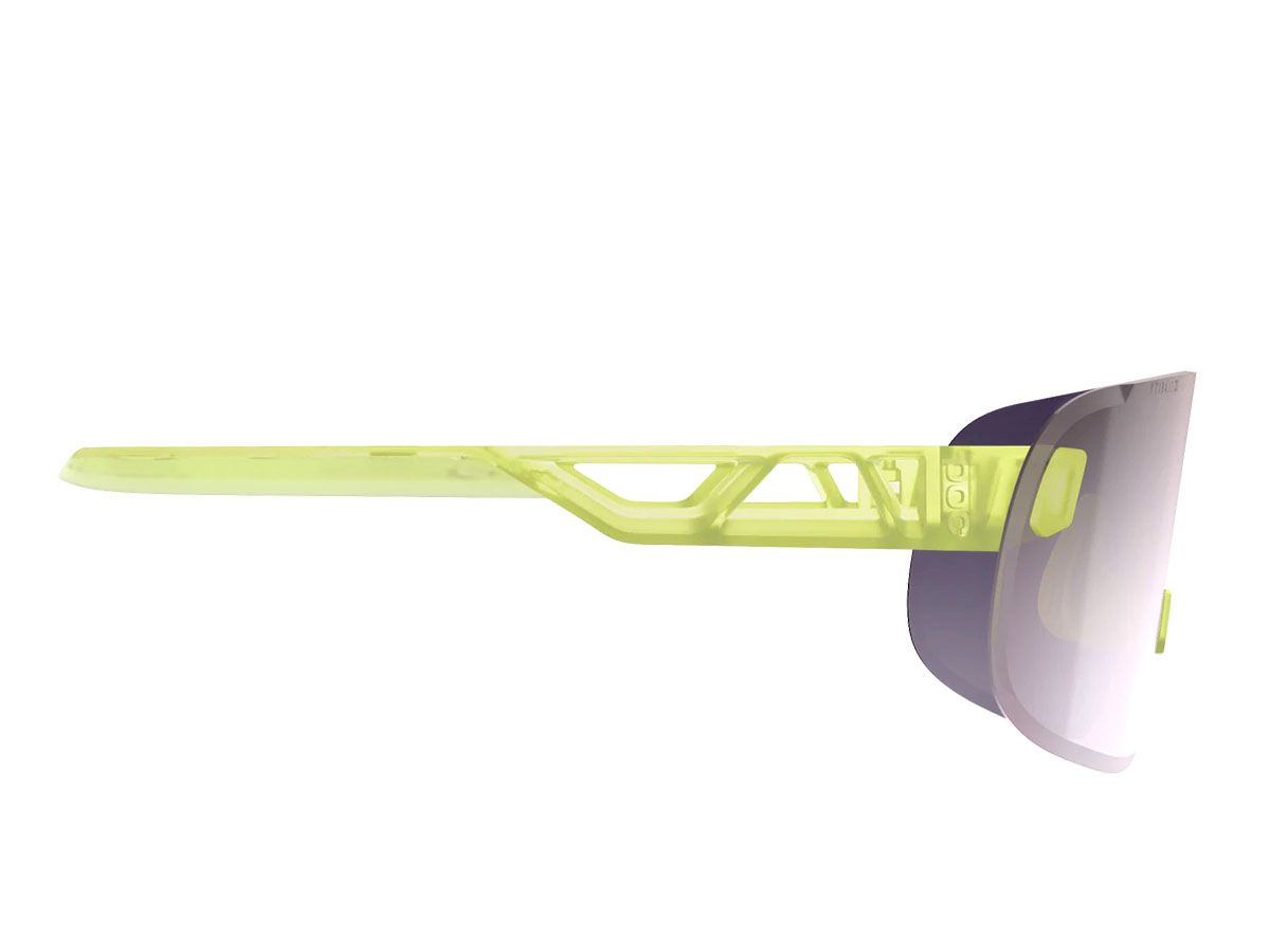 POC Elicit 競賽款運動眼鏡 半透明檸檬黃