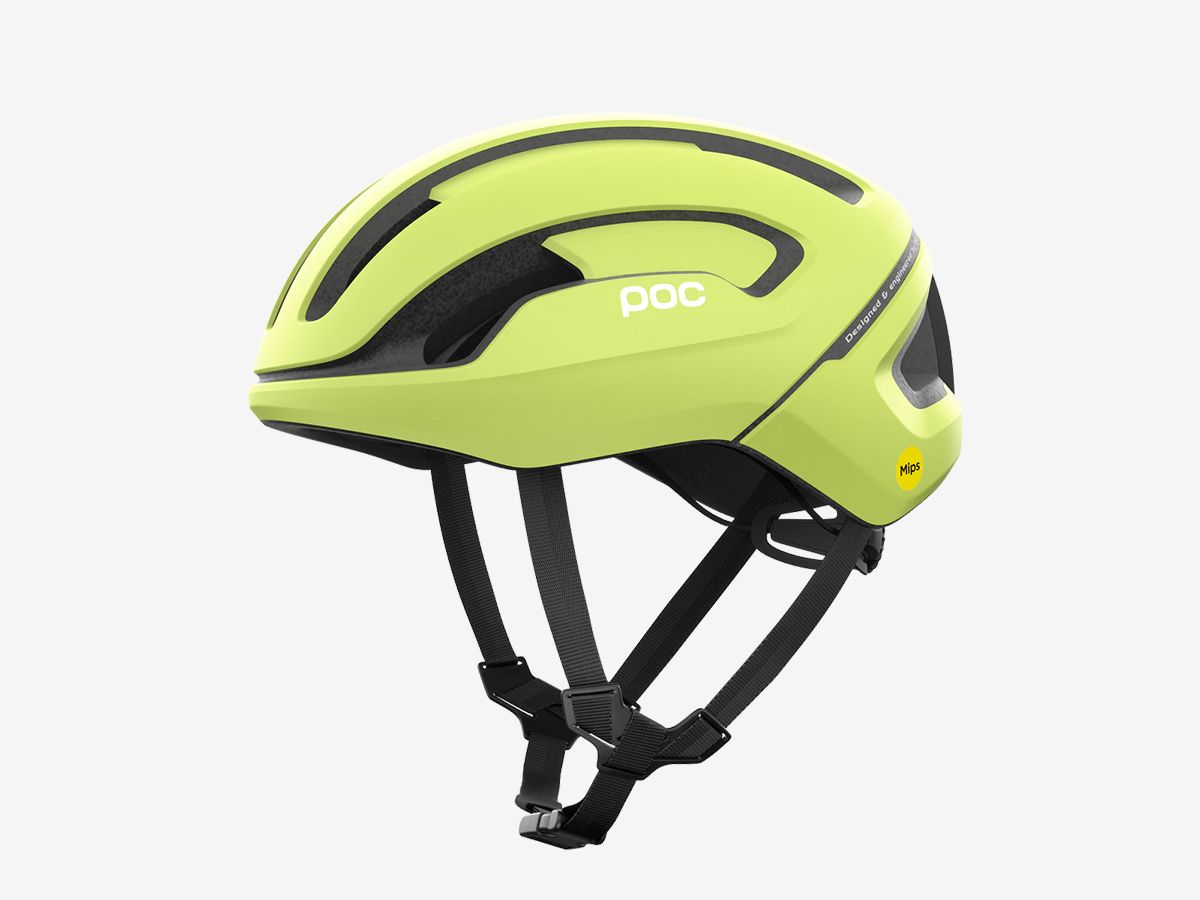 POC OMNE AIR MIPS WF 寬版安全帽 消光檸檬黃 S