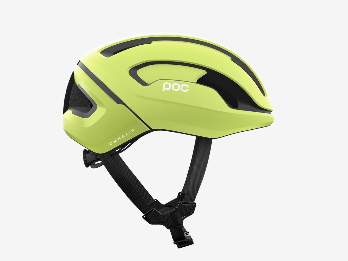 POC OMNE AIR MIPS WF 寬版安全帽 消光檸檬黃 M