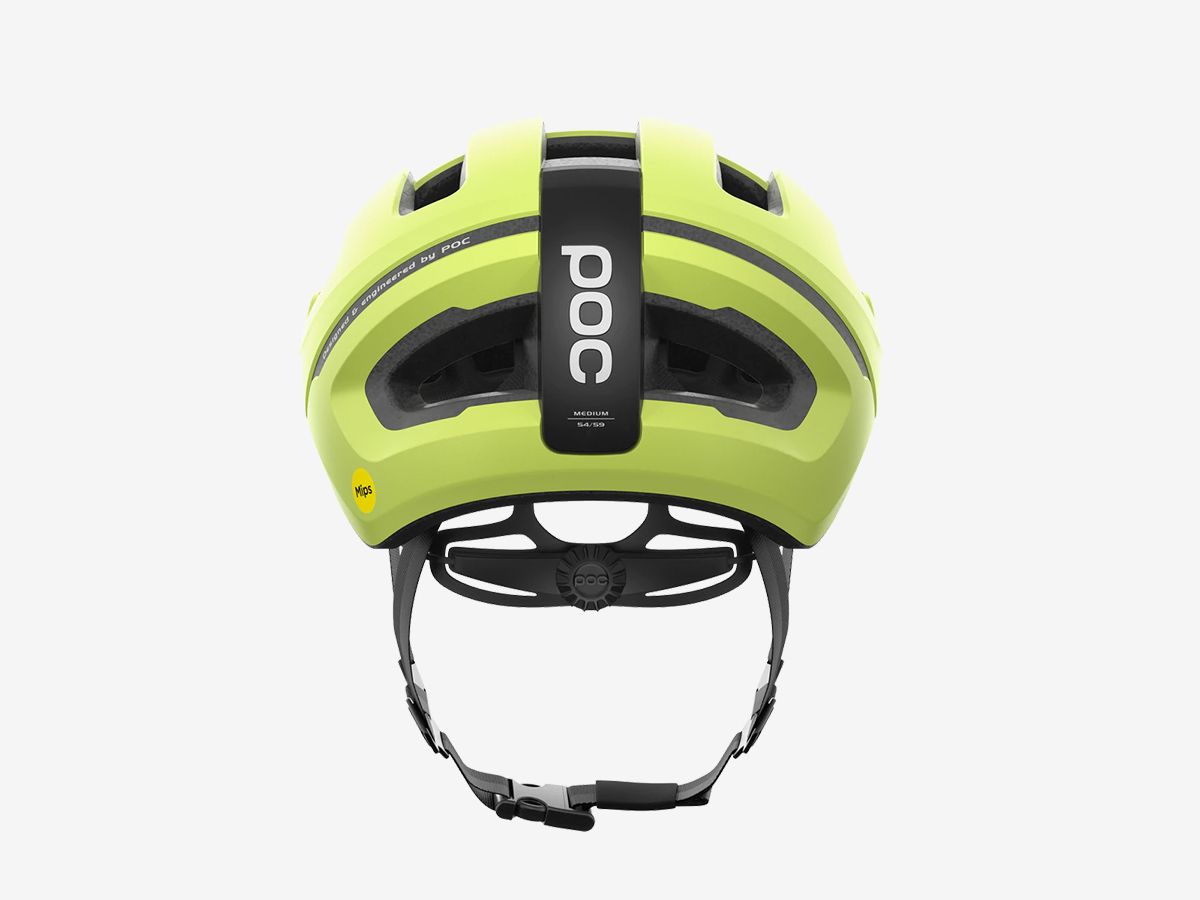 POC OMNE AIR MIPS WF 寬版安全帽 消光檸檬黃 M