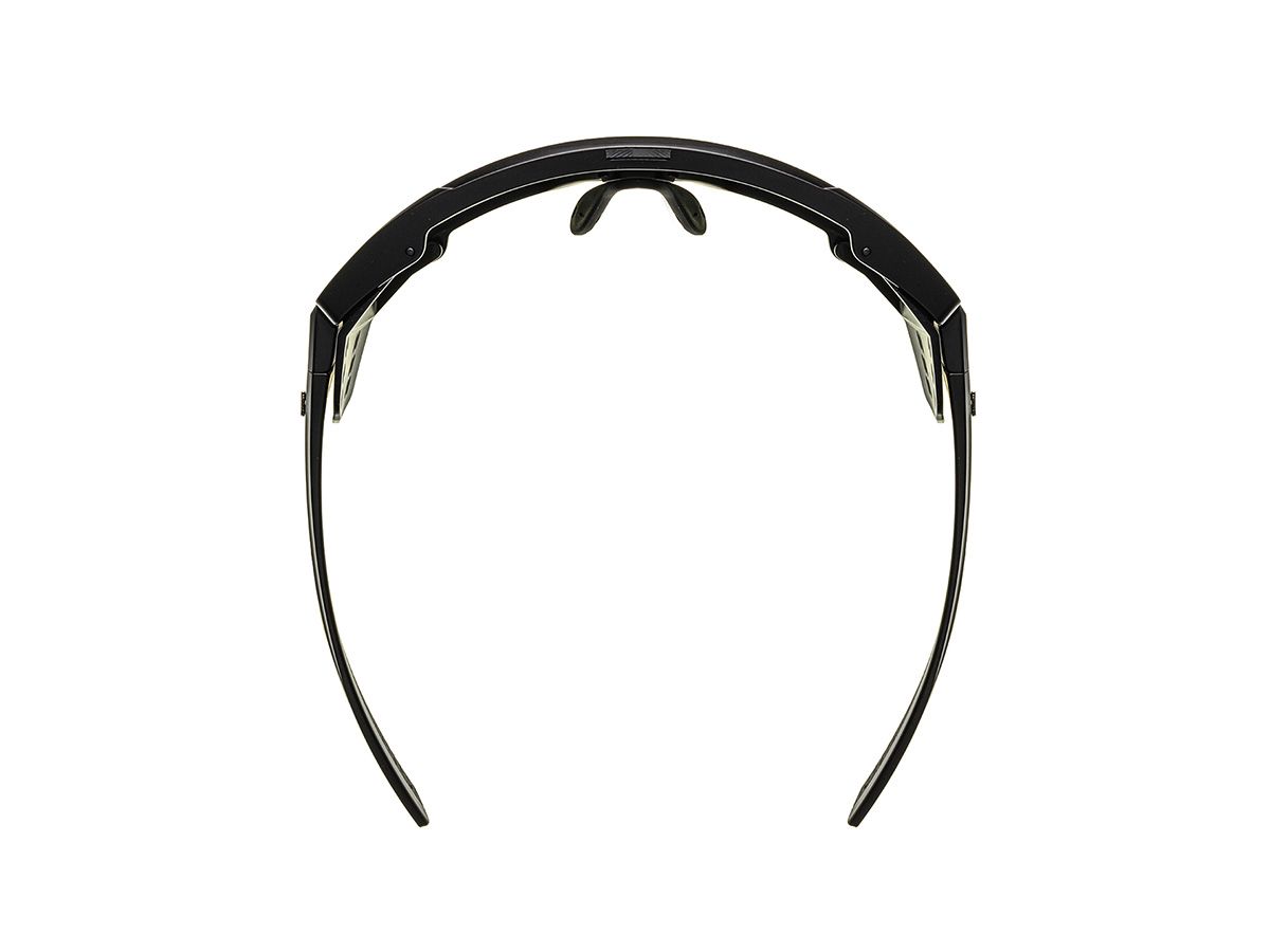 E-1 Cycling Sunglasses 騎行運動眼鏡 / 純黑色+綠鏡片 (CAT3)