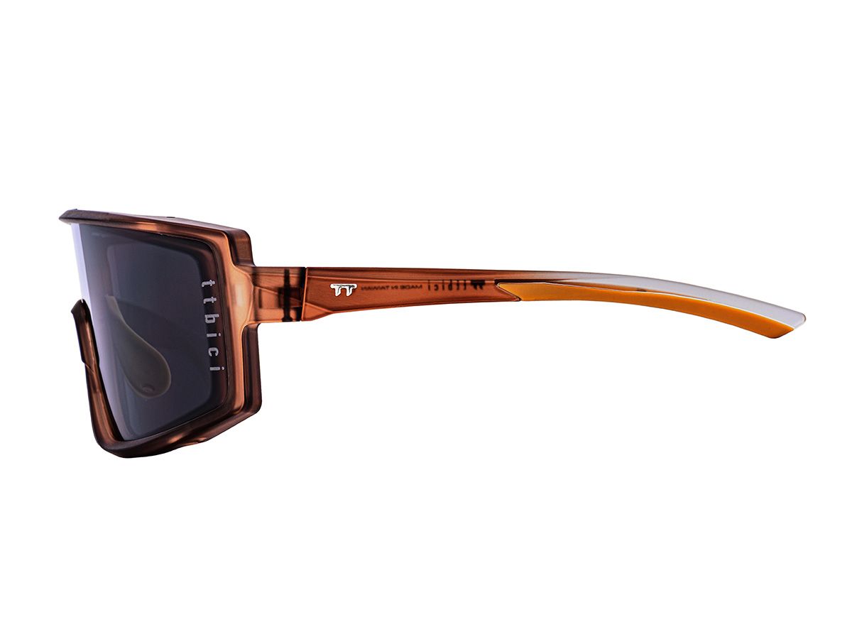 E-1 Cycling Sunglasses 騎行運動眼鏡 / 霧棕色+灰鏡片 (CAT3)