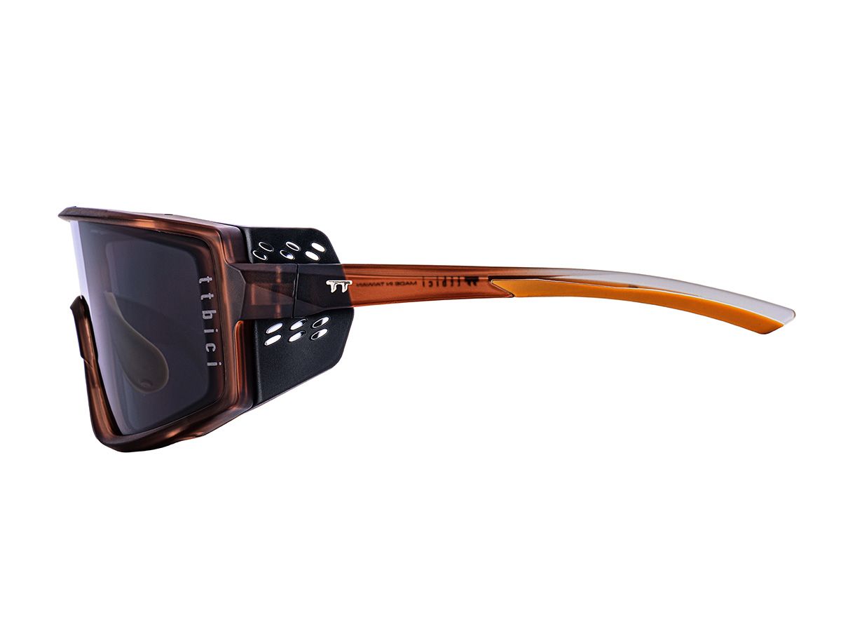 E-1 Cycling Sunglasses 騎行運動眼鏡 / 霧棕色+灰鏡片 (CAT3)