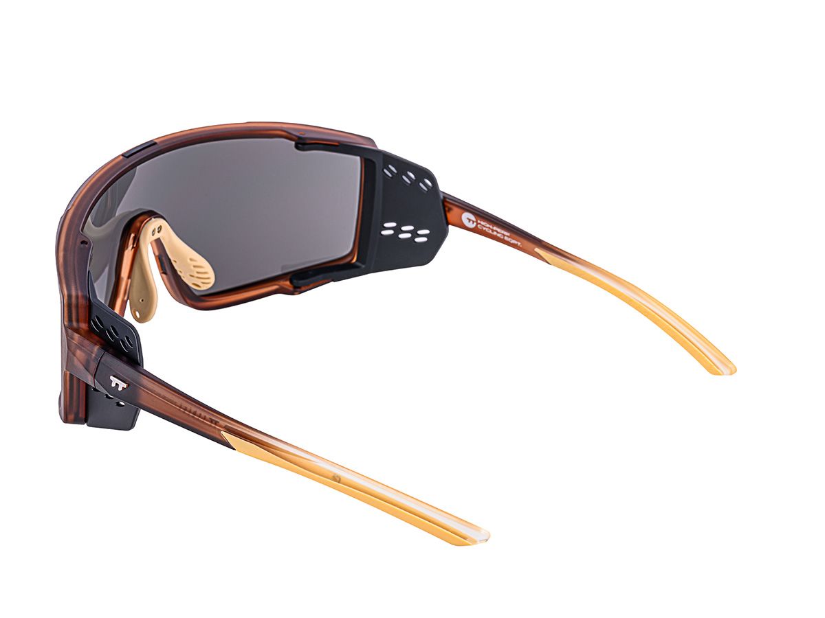 E-1 Cycling Sunglasses 騎行運動眼鏡 / 霧棕色+灰鏡片 (CAT3)