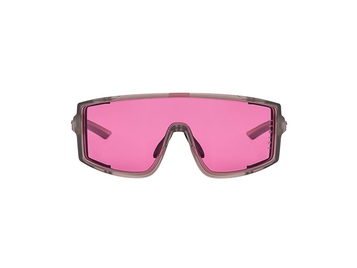 E-1 Cycling Sunglasses 騎行運動眼鏡 / 霧灰色+粉紅鏡片 (CAT1)