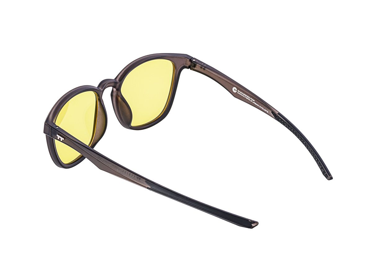 U-1 Active Sunglasses 休閒運動眼鏡 / 霧黑色+黃鏡片 (CAT0)