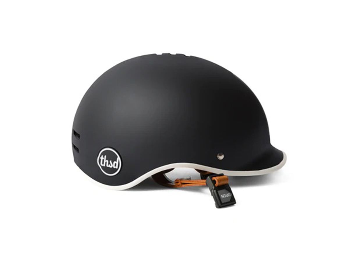 Thousand HERITAGE 單車和滑板安全帽 碳纖黑